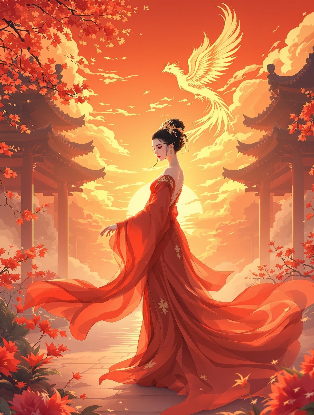 凤凰涅槃之绝世女帝 - 漫改剧热门玄幻修仙动漫短剧